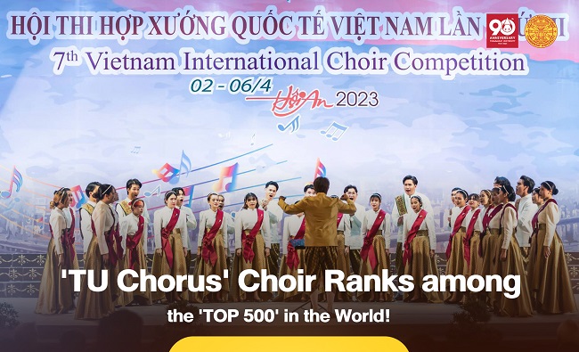 ‘TU Chorus’ Choir Ranks among the ‘TOP 500’ in the World!