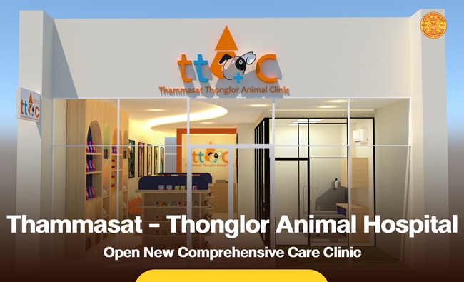 Thammasat and Thonglor Animal Hospital Open New Comprehensive Care Clinic