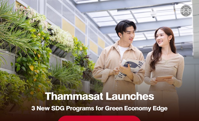 Thammasat Launches 3 New SDG Programs for Green Economy Edge