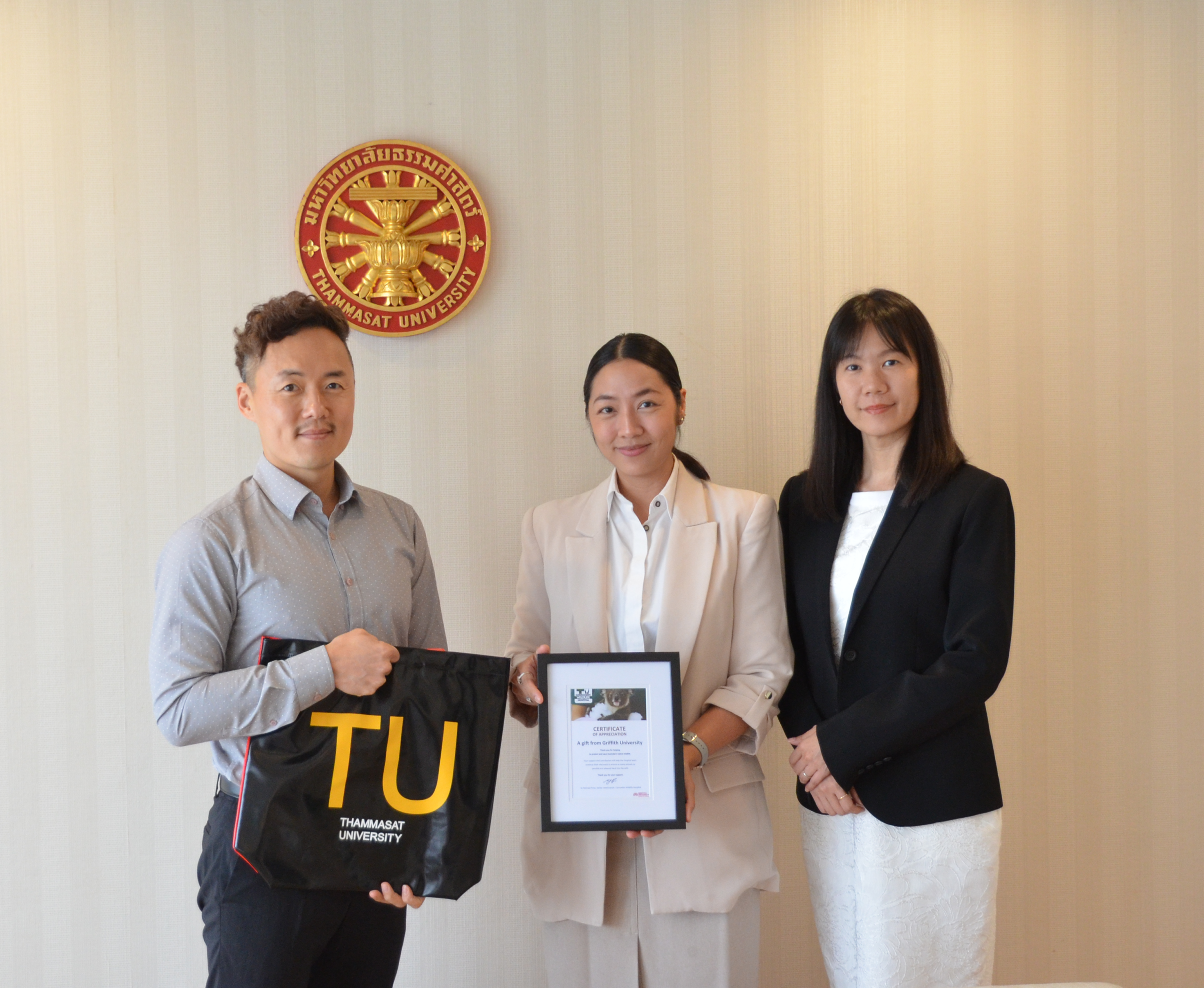 Thammasat Strengthens Collaboration with Griffith University
