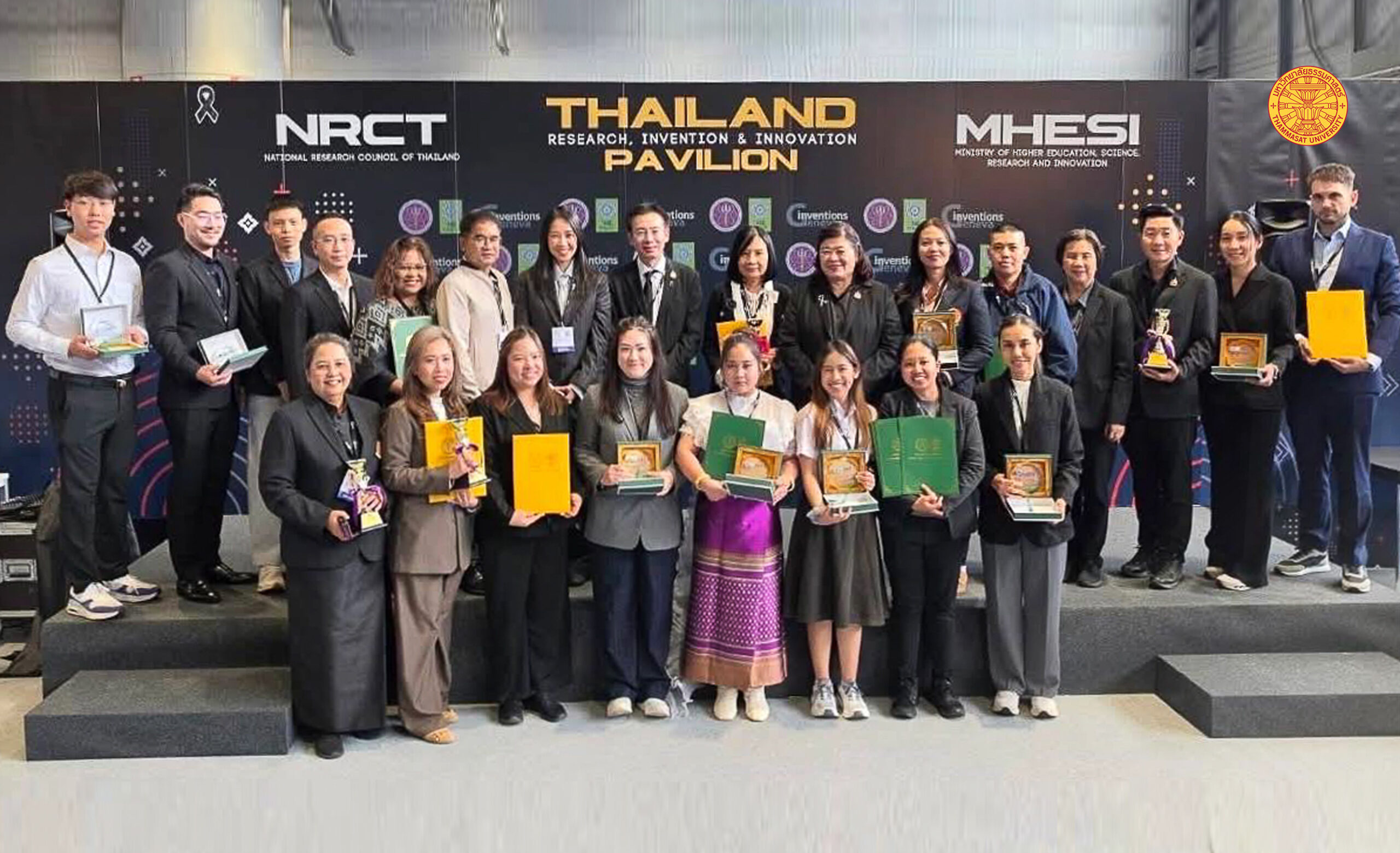 ‘ธรรมศาสตร์’ คว้ารางวัลบนเวทีประกวดสิ่งประดิษฐ์และนวัตกรรมนานาชาติ ครั้งที่ 51 ณ นครเจนีวา