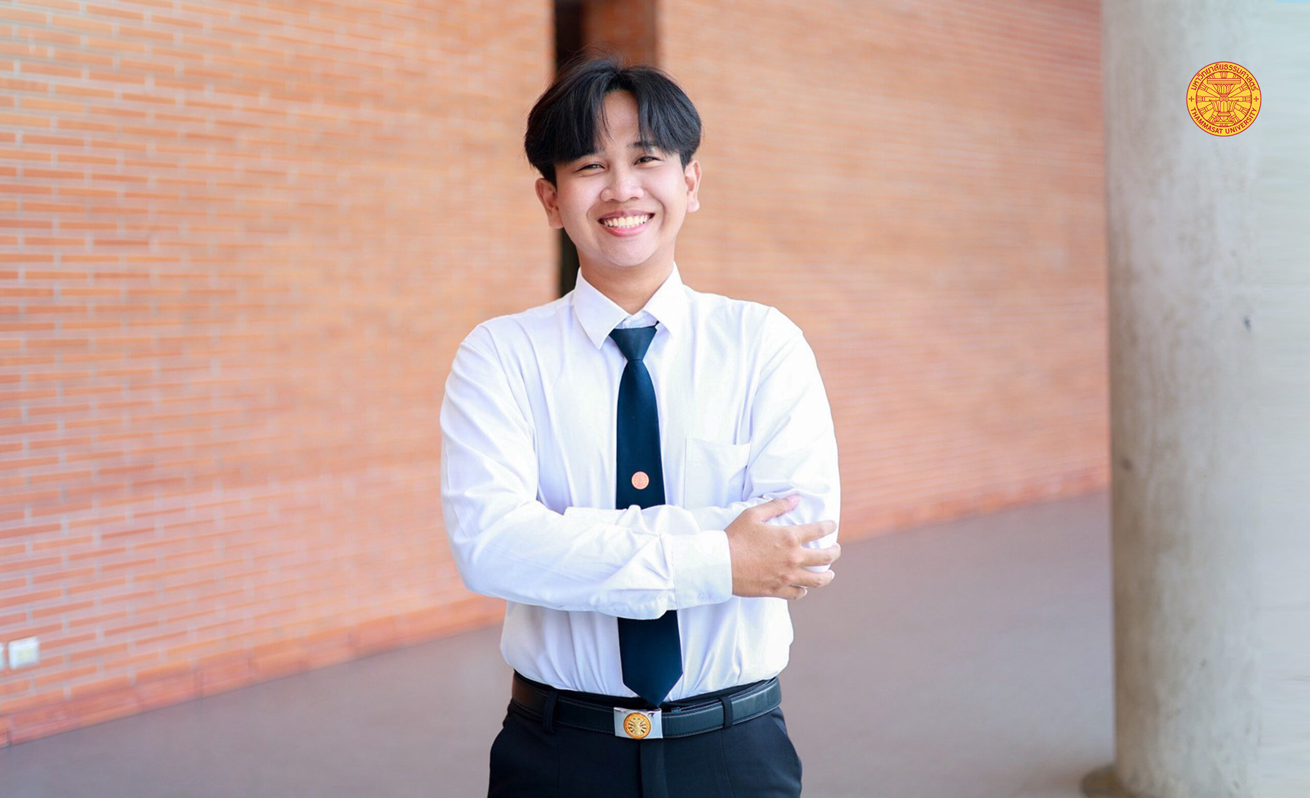 ‘โปเต้–เวชกร’ นักศึกษาสังคมสงเคราะห์ มธ. กับหัวใจจิตอาสาแบบธรรมศาสตร์ ที่เติบโตผ่าน ‘การลงมือทำ’