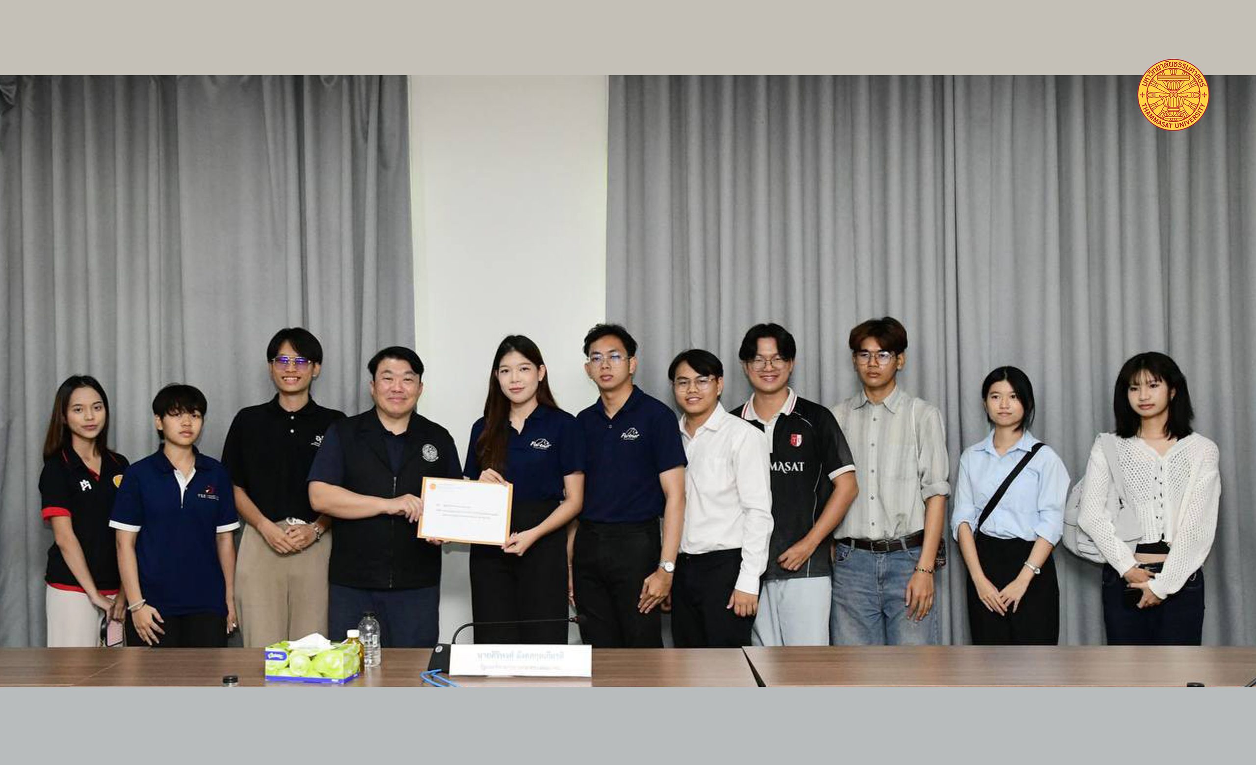 ธรรมศาสตร์ ดัน ‘เยาวชน’ ขับเคลื่อนสังคม หนุน ‘อมธ.’ ร่วมแก้ปัญหา ปิดจบจุดเสี่ยงอุบัติเหตุ ‘ถนนเชียงราก’