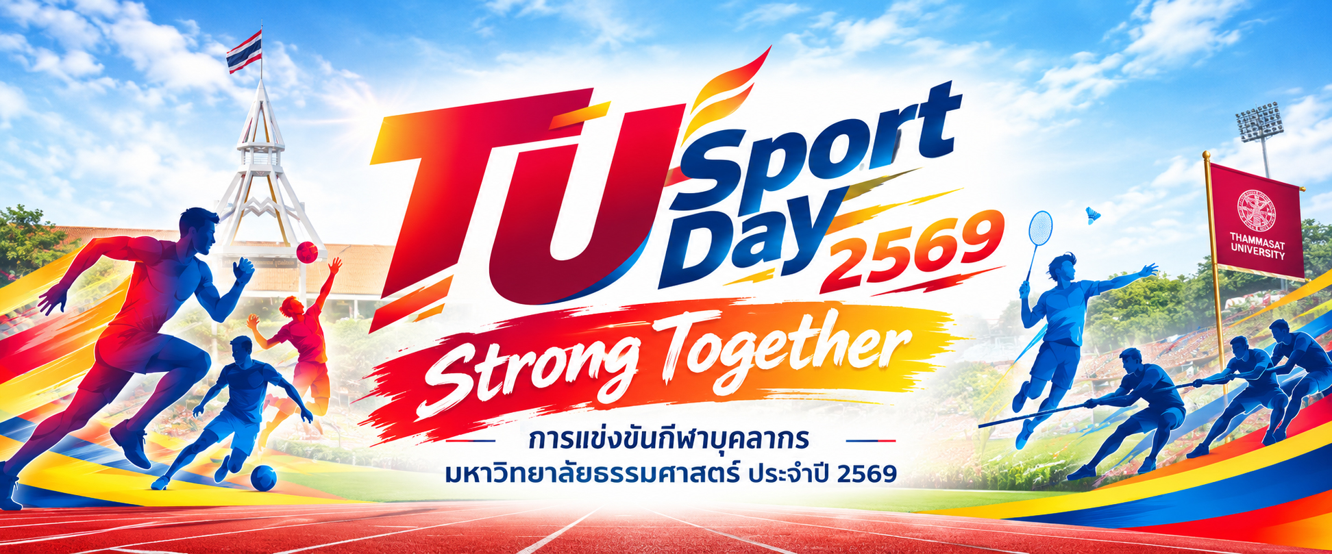 การแข่งขันกีฬาบุคลากรมหาวิทยาลัยธรรมศาสตร์ ประจำปี 2569
